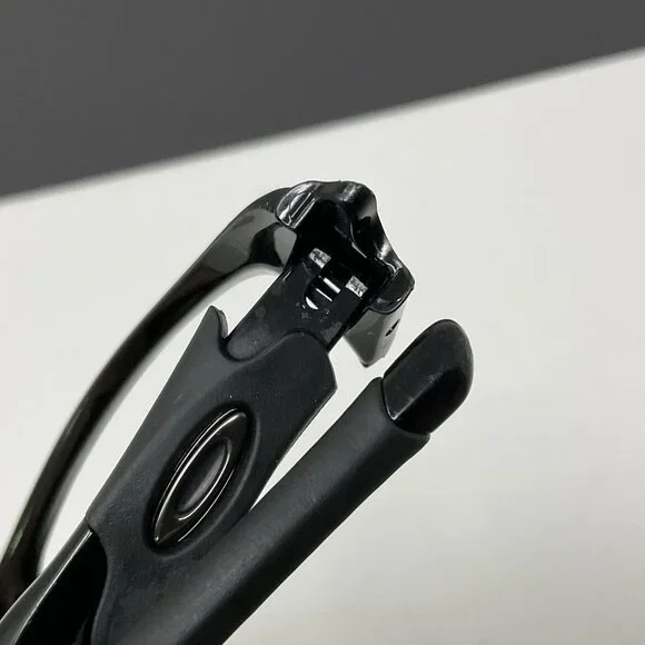 Oakley 03-899 Flak Black Half Rim Sunglasses Frame No Lenses 63 [] 14